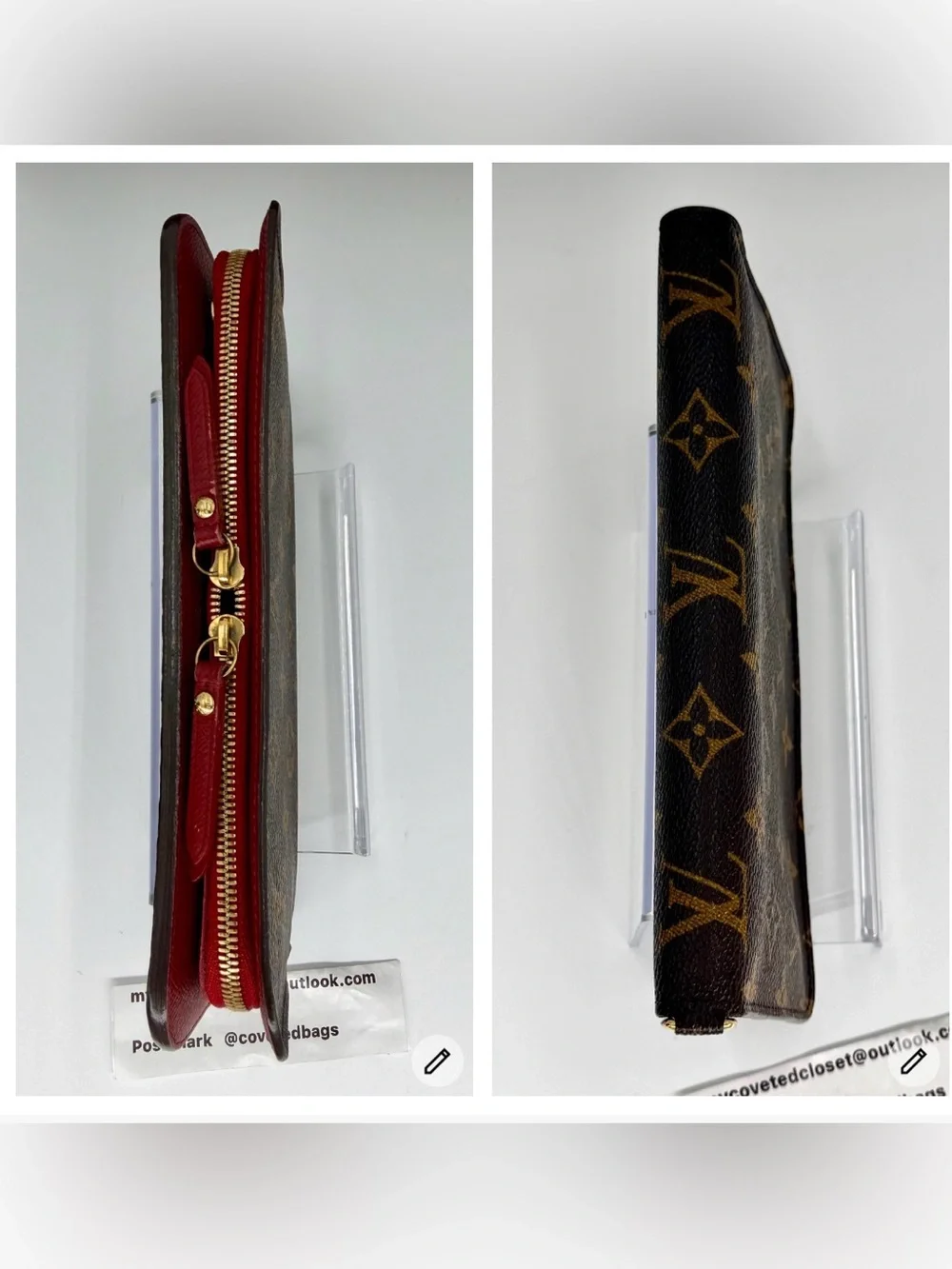 Louis Vuitton Monogram Insolite Organizer Excellent Condition🤎❤️ Full Set - Picture 12 of 15